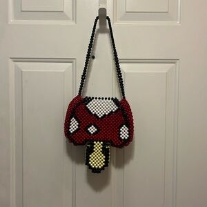 Mushroom bead bag